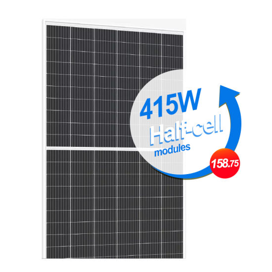 415W Mono Perc 158.75mm Gp Half Cut Tier 1 Solar Panels 144 Cells