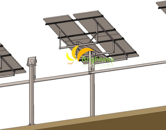 5000W 100kw Solar Tracker Solar Flat Single Axis Tracker PV System Price