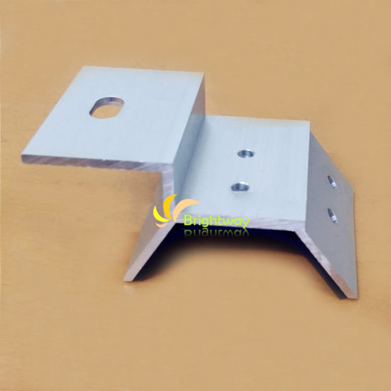 Aaj022 Aluminum Clamping for Roof Colour Steel Tile Solar System Installation