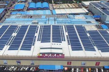 1MW Distributed Industrial and Commercial Roof Grid-Tied Solar Power System