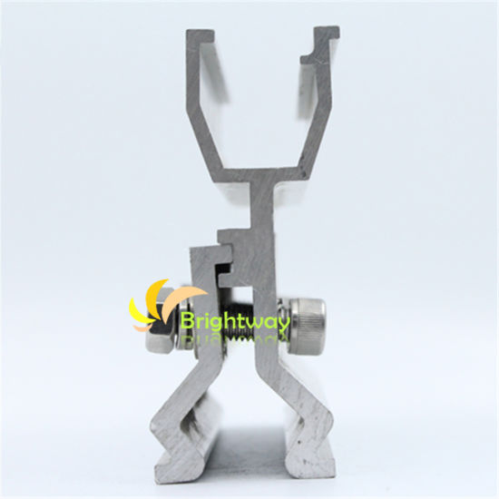 Aaj028 Aluminum Clamping for Roof Colour Steel Tile Solar System Installation