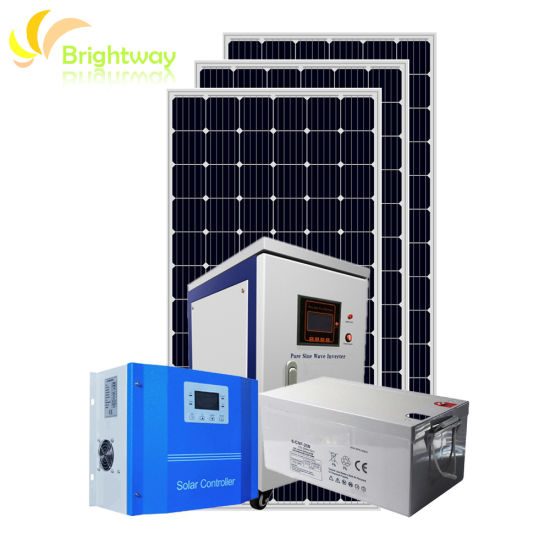Good Quality 2000W 3000W DIY Solar Panel Generation off-Grid Solar Power System