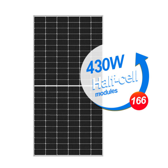 430W Mono Perc 166mm Gp Half Cut Tier 1 Solar Panels 144 Cells