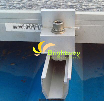 Aae007 Aluminum End Clamp for Solar Power System