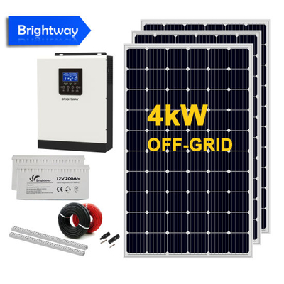 4kw Solar System 5kVA Solar Power System Professional Supplier