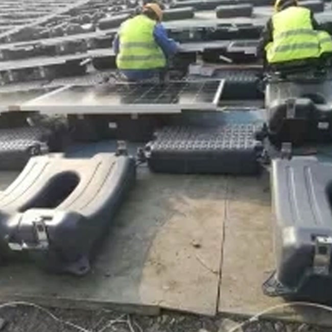 1MW Distributed Surface Floating Grid-Tied Solar Power System