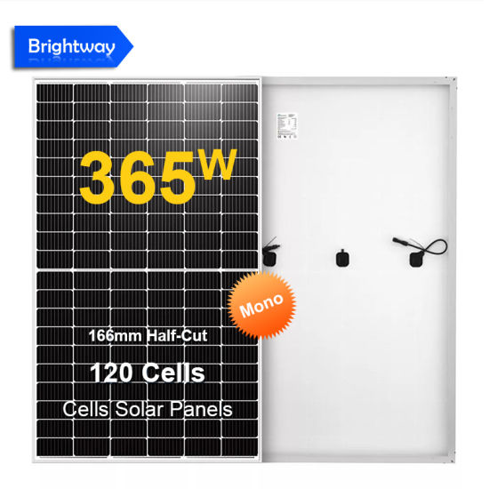 365W Mono Perc 166mm Gp Half Cut Tier 1 Solar Panels 120 Cells