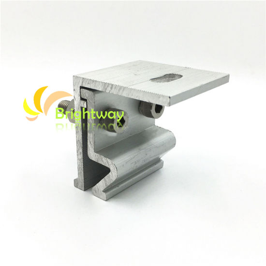 Aaj011 Aluminum Clamping for Roof Colour Steel Tile Solar System Installation