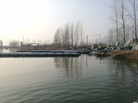 1MW Distributed Surface Floating Grid-Tied Solar Power System
