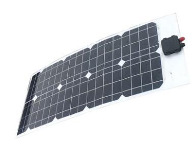 50W Semi Flexible Solar Panel/Monocrystalline Solar Module