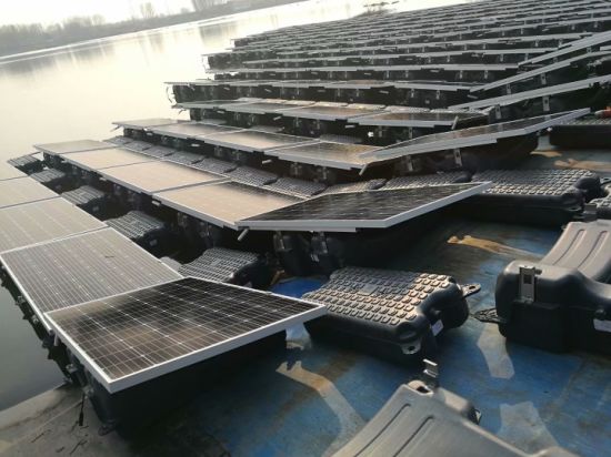 1MW Distributed Surface Floating Grid-Tied Solar Power System